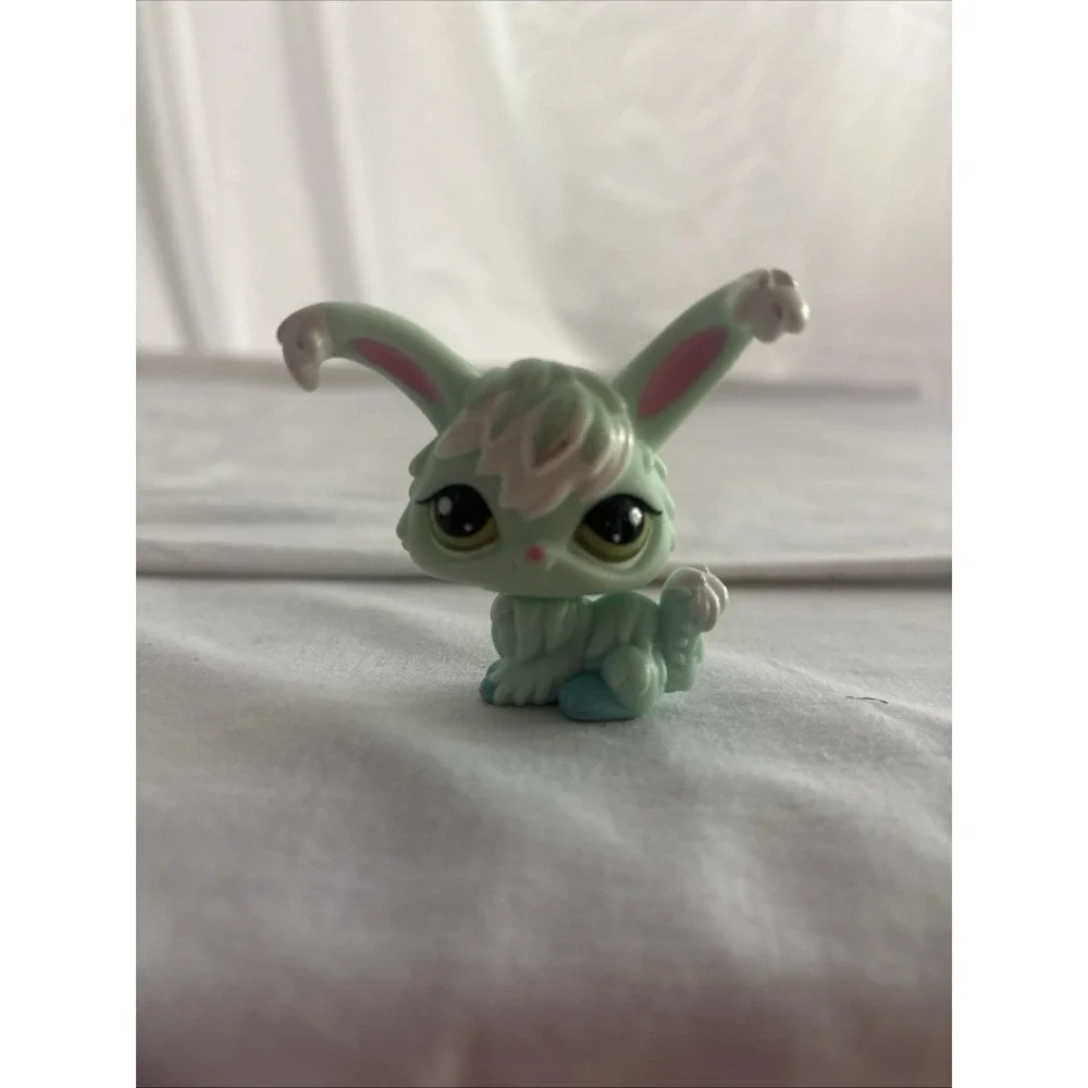 Littlest Pet Shop LPS G7 #412 Angora Rabbit Heart Punk & Pastel Wave/Series 5